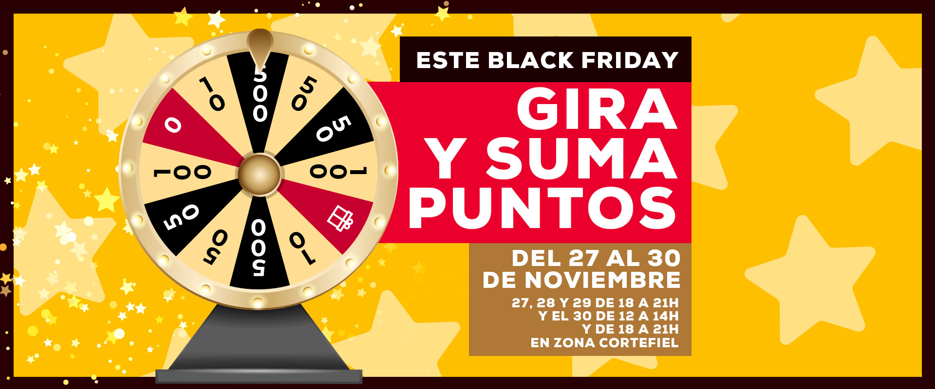 🎡¡Gira la Ruleta de la Suerte en Puerta Europa este Black Friday!🎡