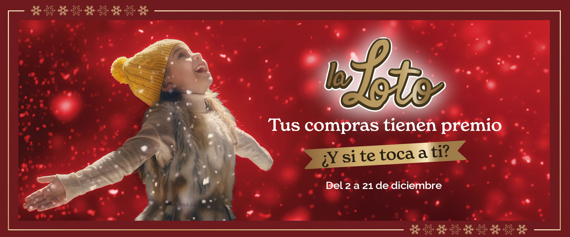 ¡Participa en La Loto de Navidad de Puerta Europa, gana premios y acumula premios! 🎁