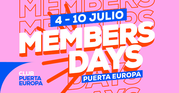 ¡Llegan los Members Days a Puerta Europa! 🎉
