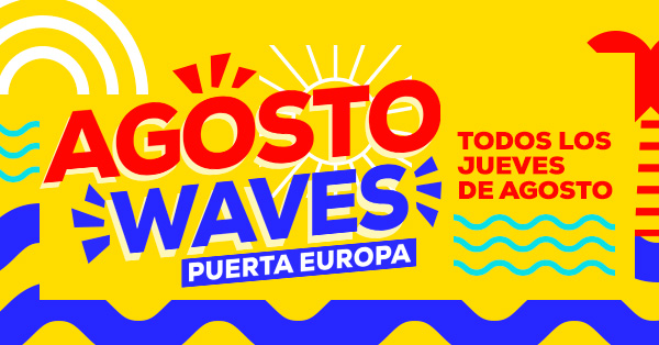 💦 ¡Este agosto, los jueves se mojan en Puerta Europa!
