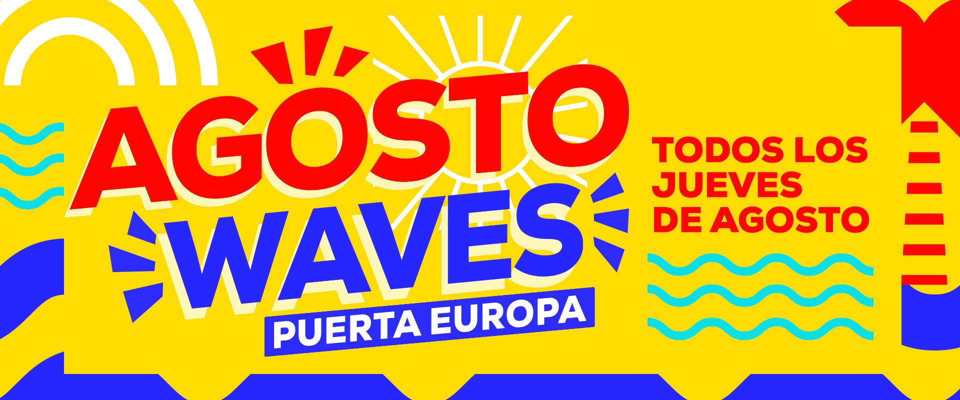 💦 ¡Este agosto, los jueves se mojan en Puerta Europa!