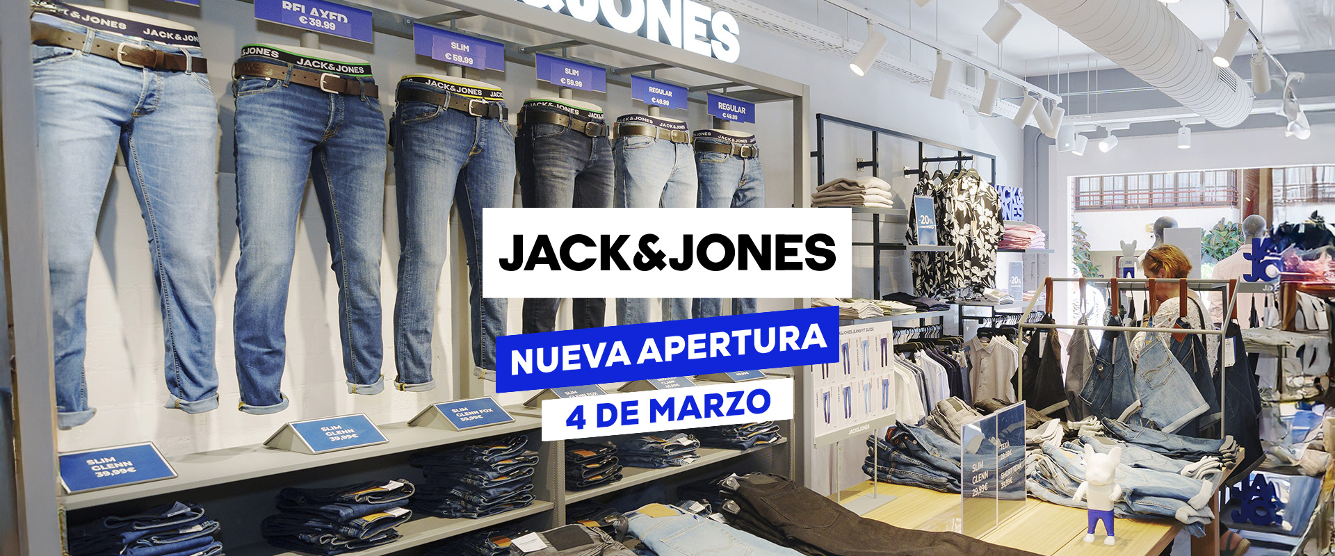 🧥Jack & Jones llega a Puerta Europa el 4 de marzo.
