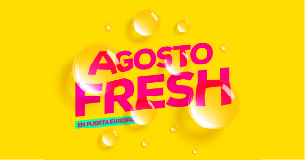 💦 AGOSTO FRESH llega a Puerta Europa con cuatro jornadas de diversión acuática para toda la familia